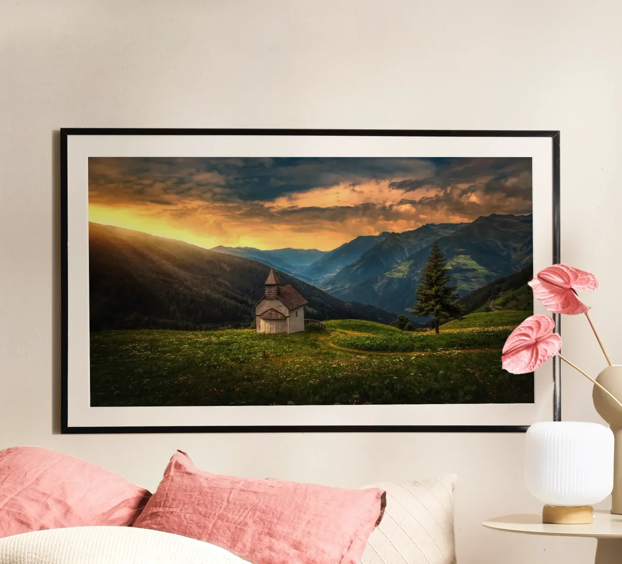 città natura 17 poster con telaio in legno da Bttn