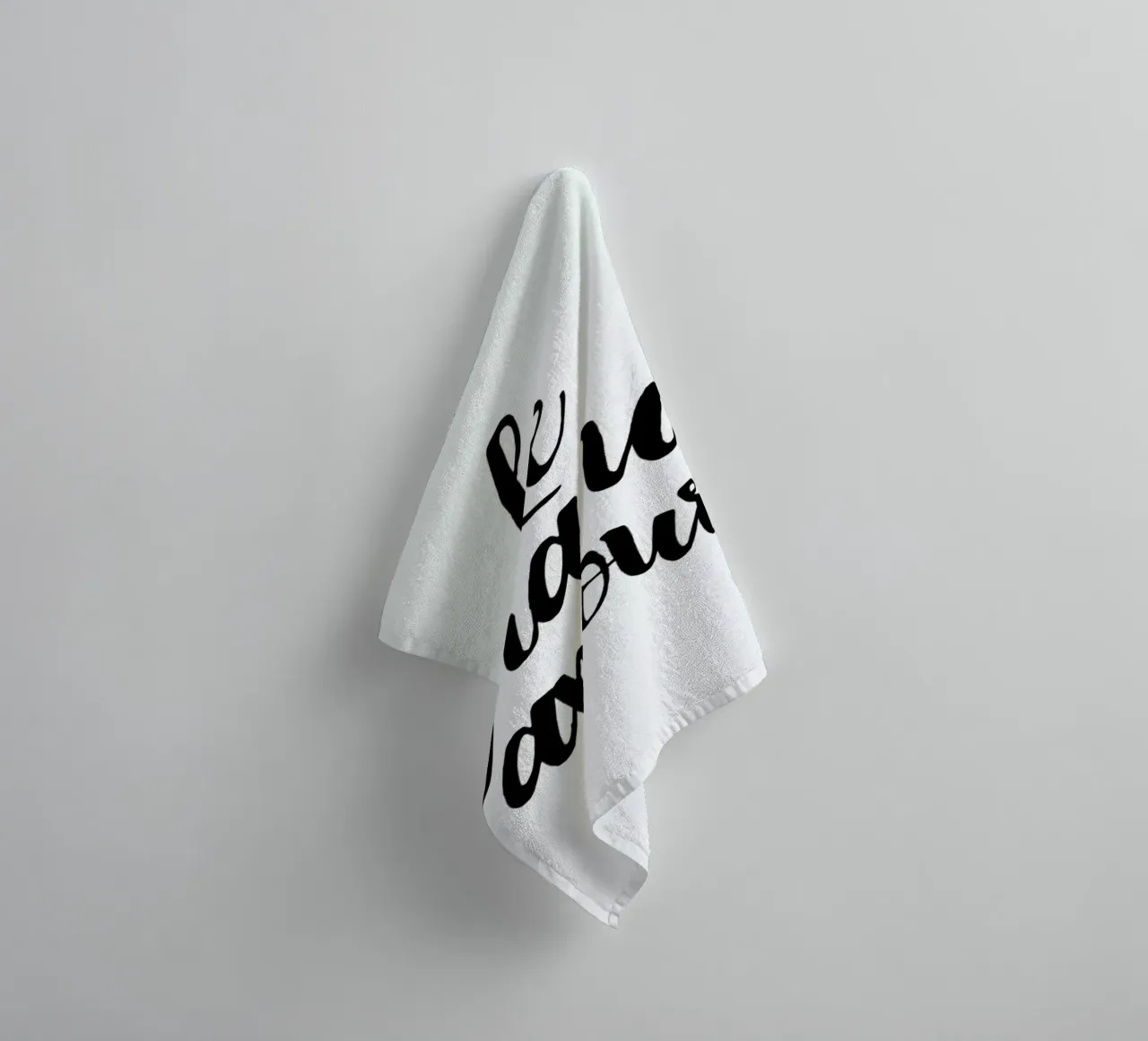 Le grand amour towel by typed