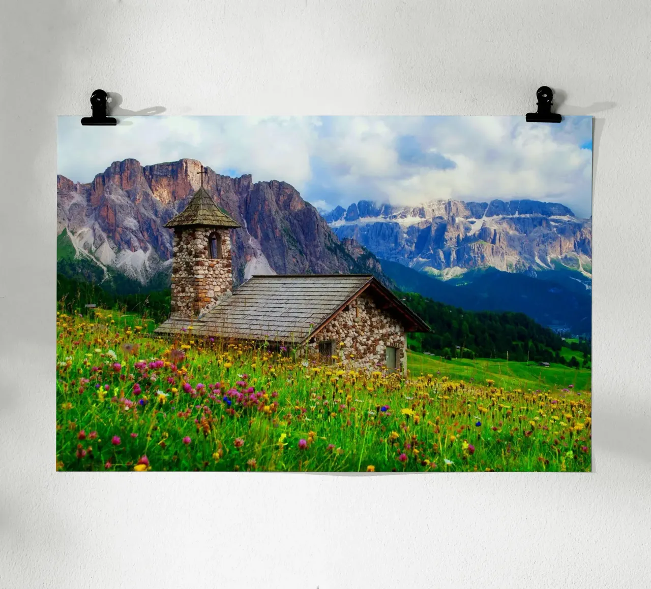 città natura 19 poster con telaio in legno da Bttn