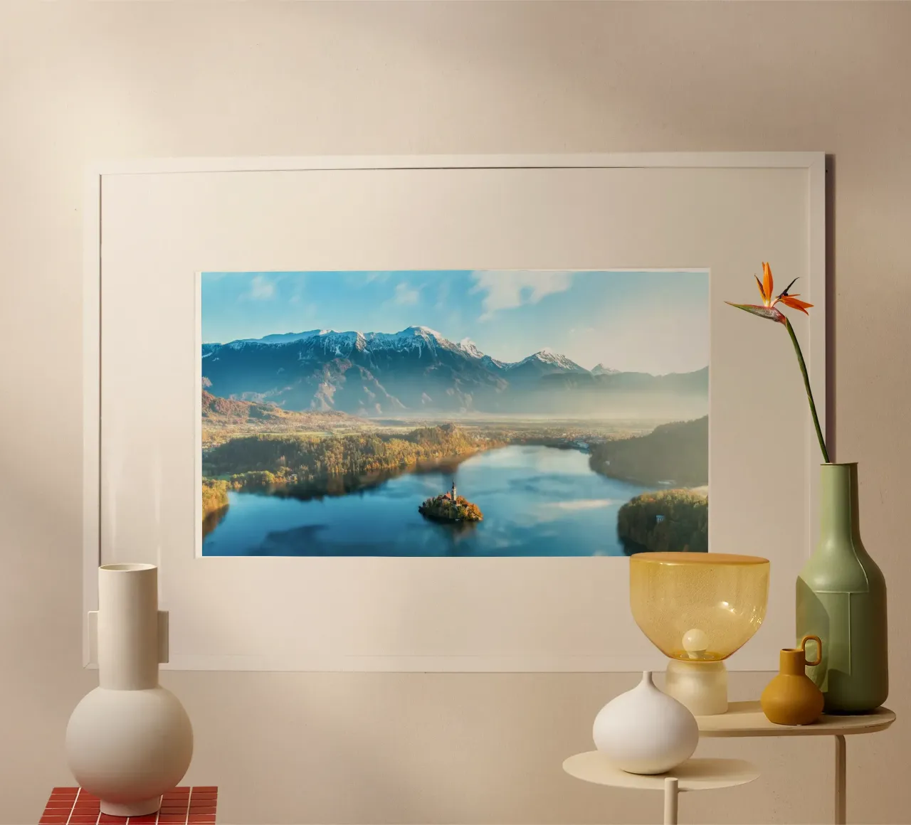 città natura 22 poster con telaio in plastica da Bttn