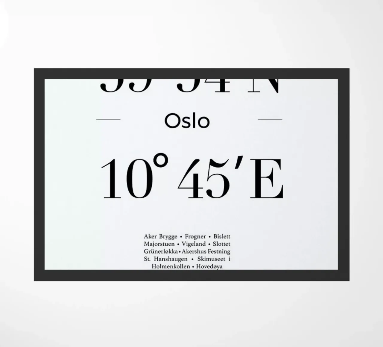 Helsinki felpudo de Studio One