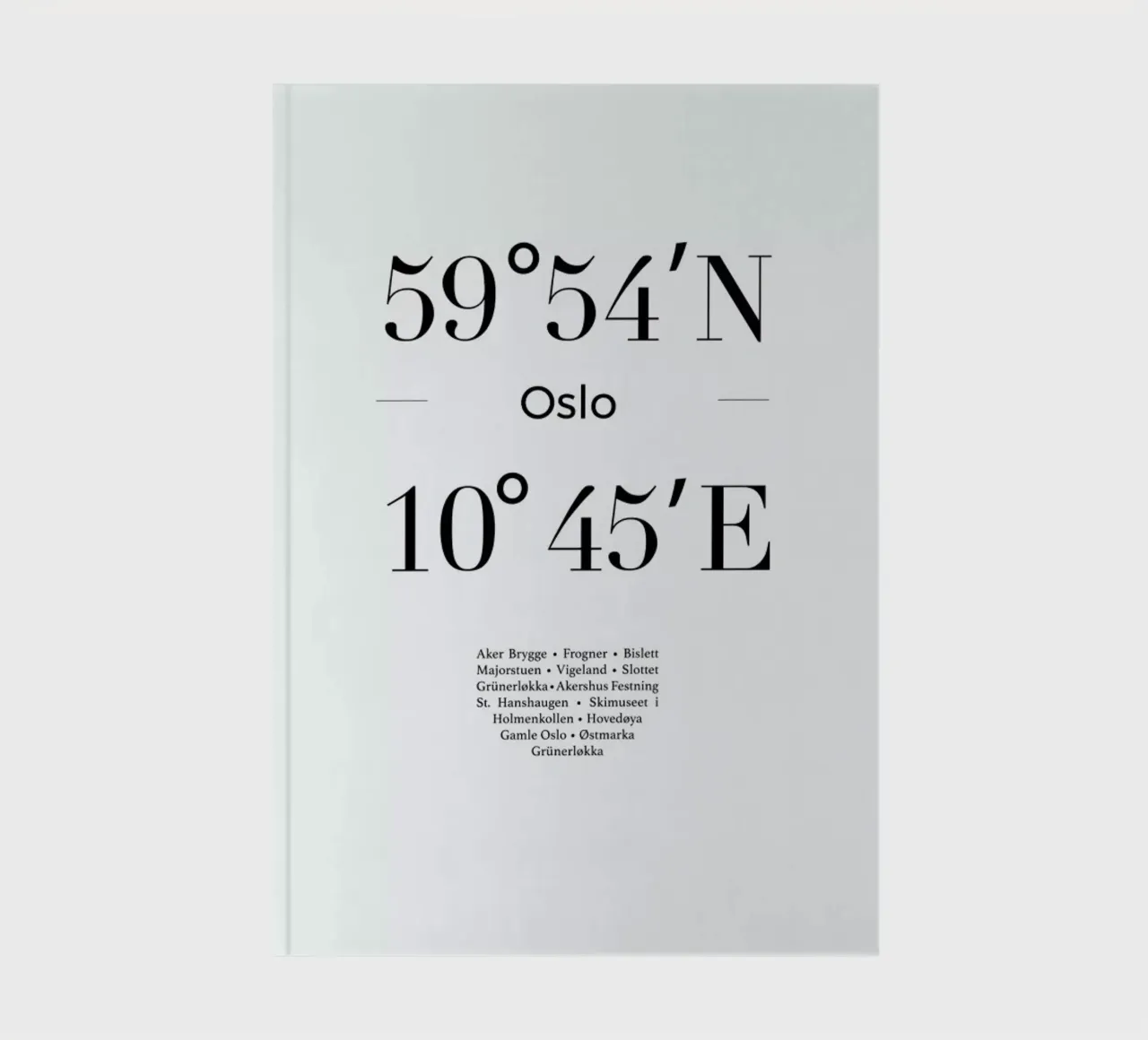 Helsinki notebook by Studio One