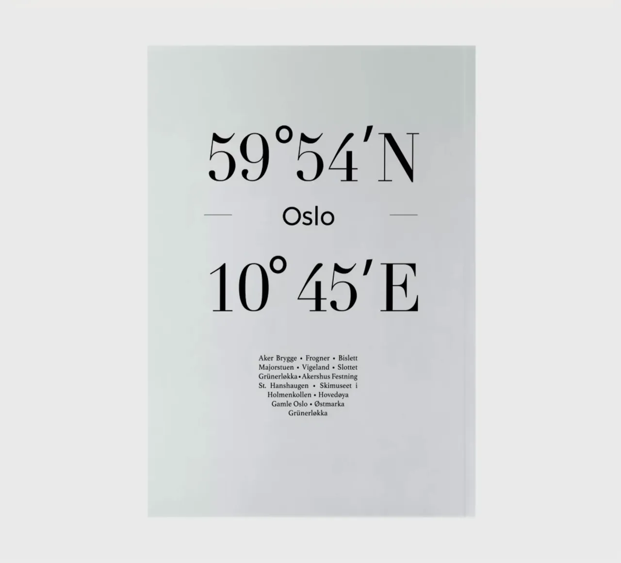 Helsinki notebook by Studio One