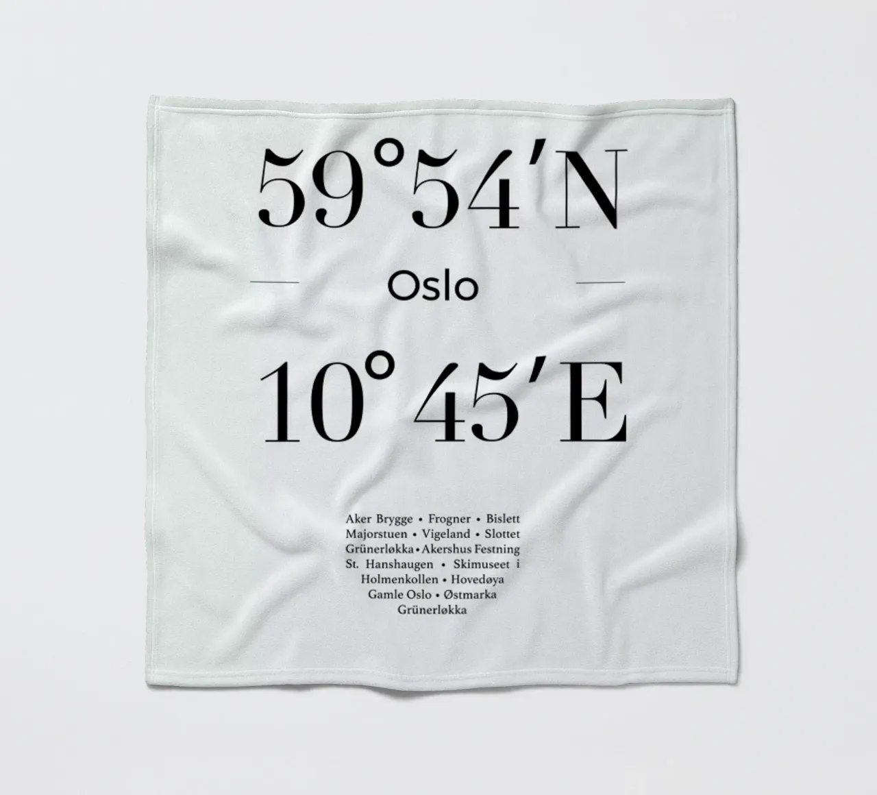 Helsinki coperta in pile da Studio One