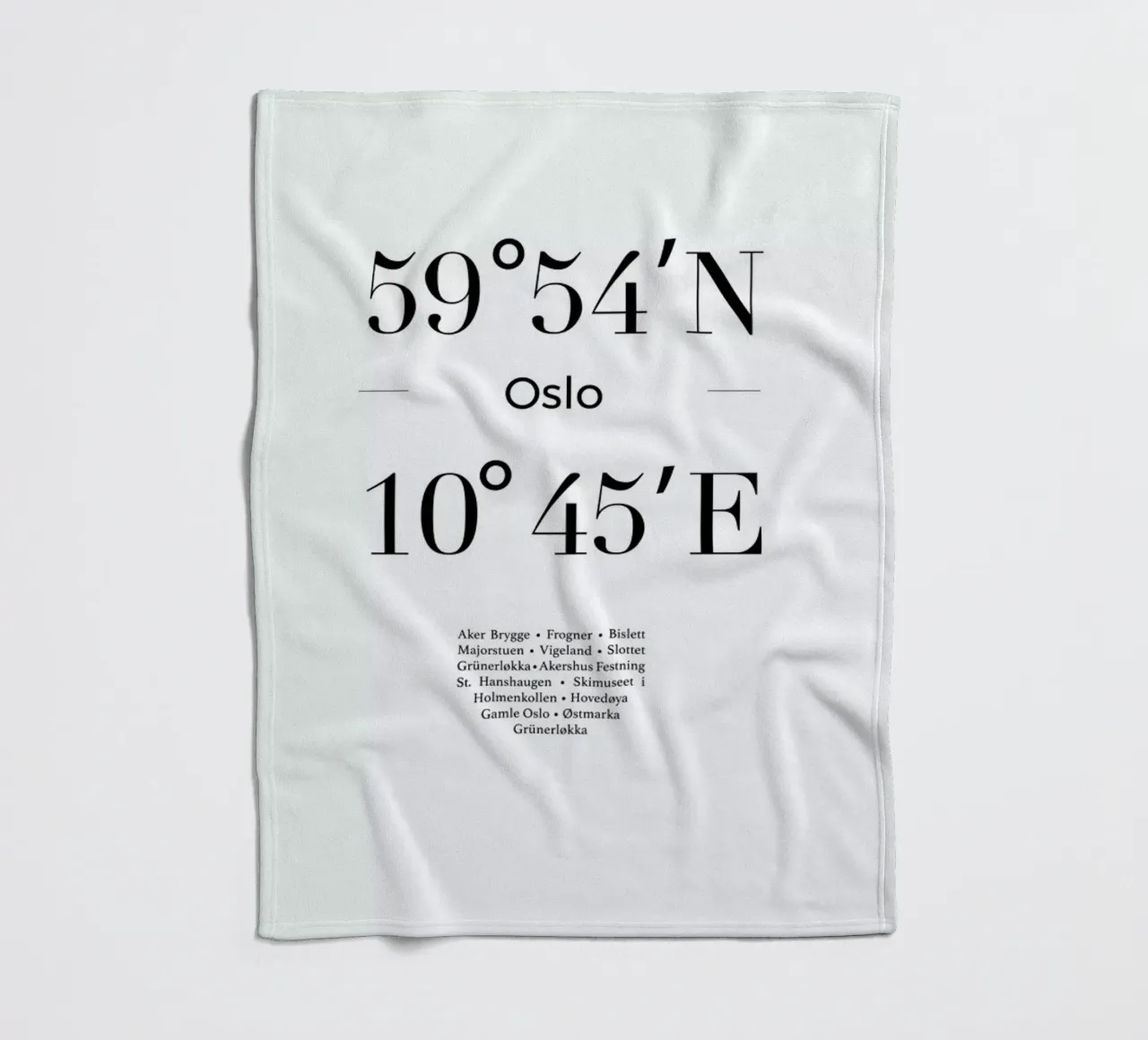 Helsinki coperta in pile da Studio One