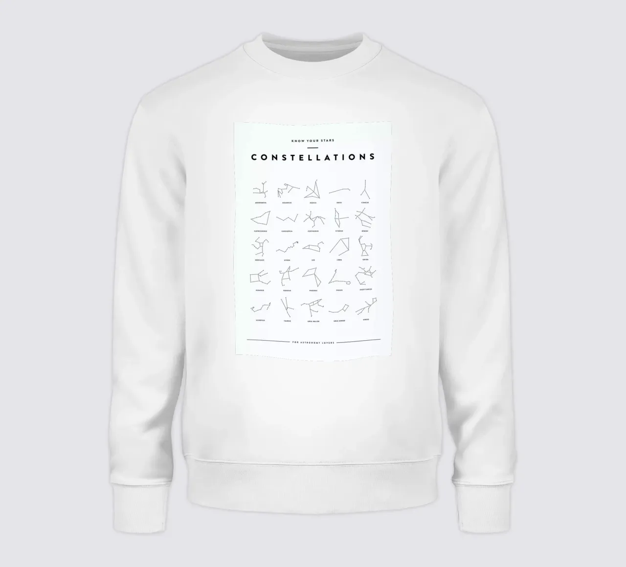 Constellation Chart felpa da daylight design studio