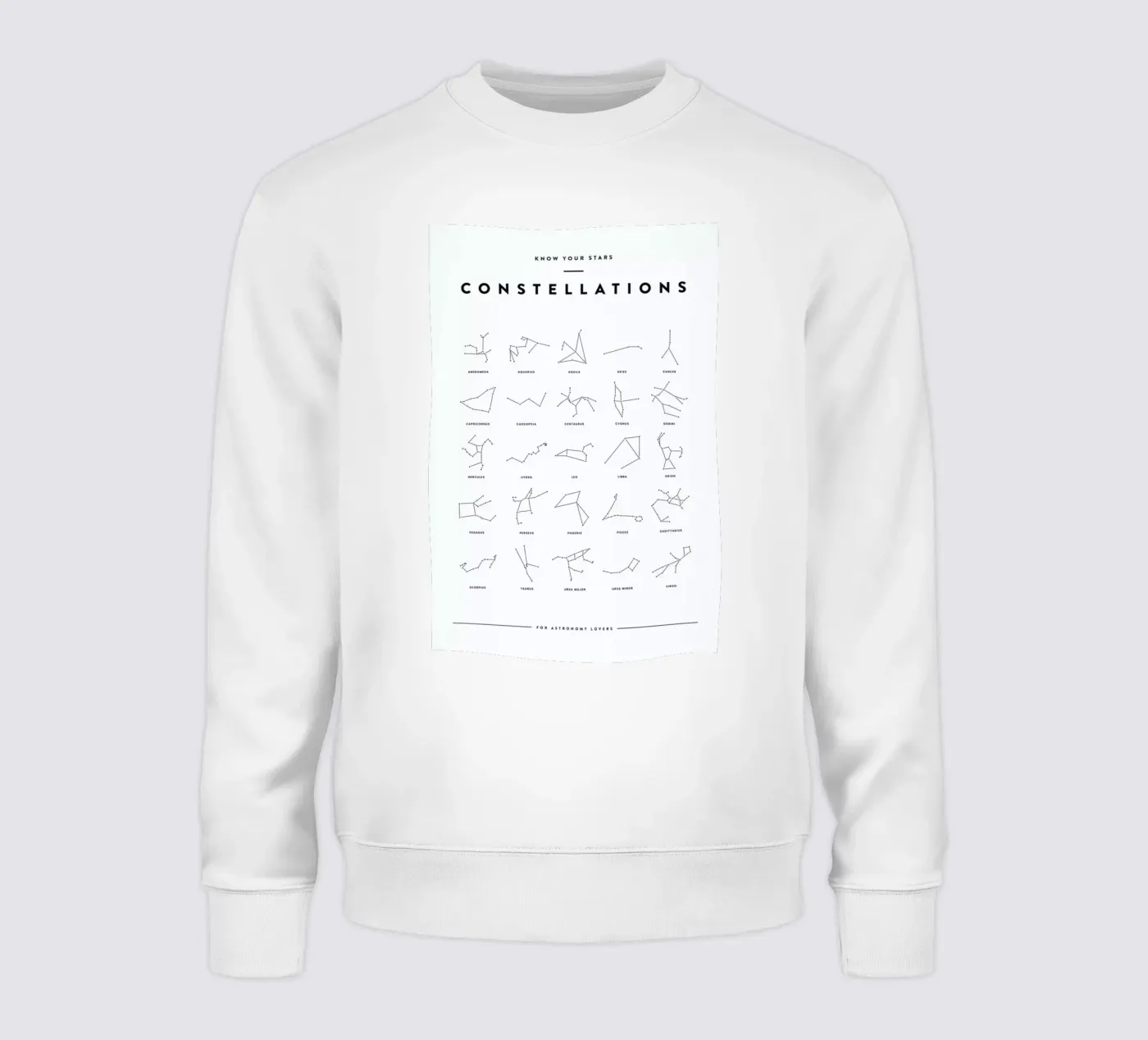 Constellation Chart felpa da daylight design studio