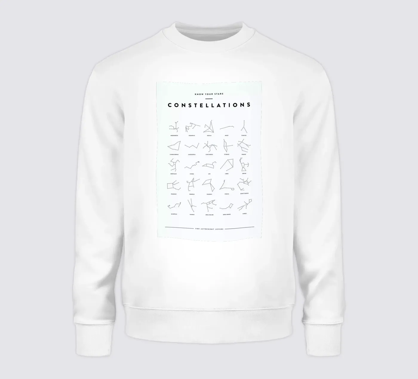 Constellation Chart felpa da daylight design studio