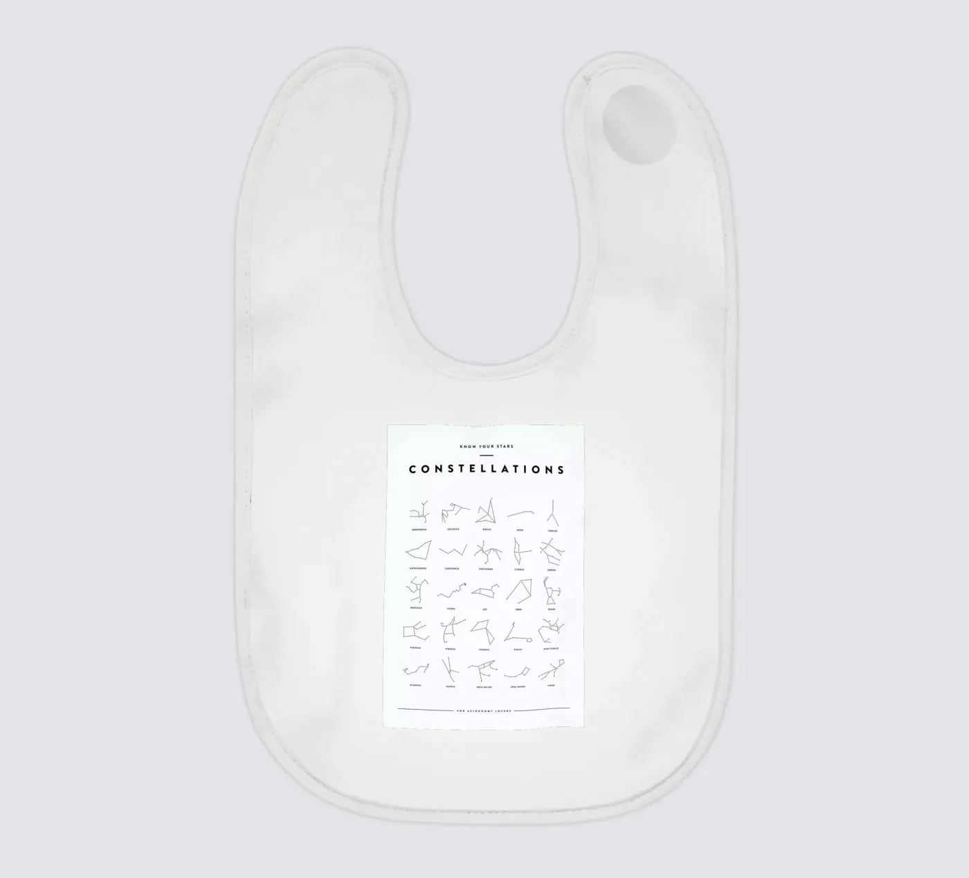 Constellation Chart baby slabbetje van daylight design studio