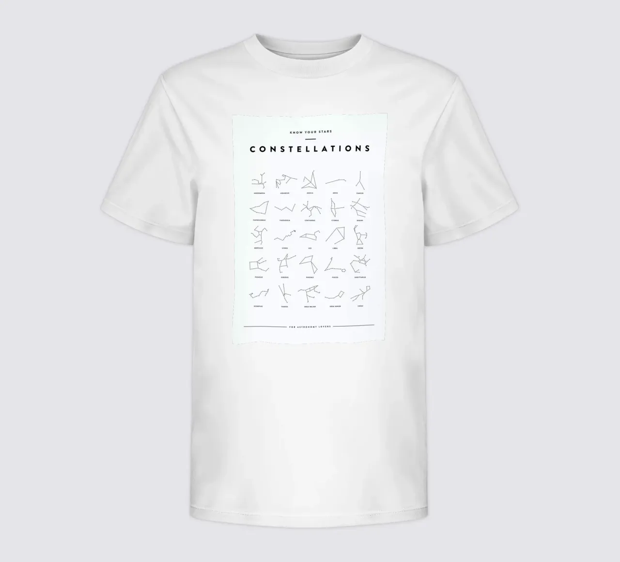 Constellation Chart t-shirt bambini da daylight design studio