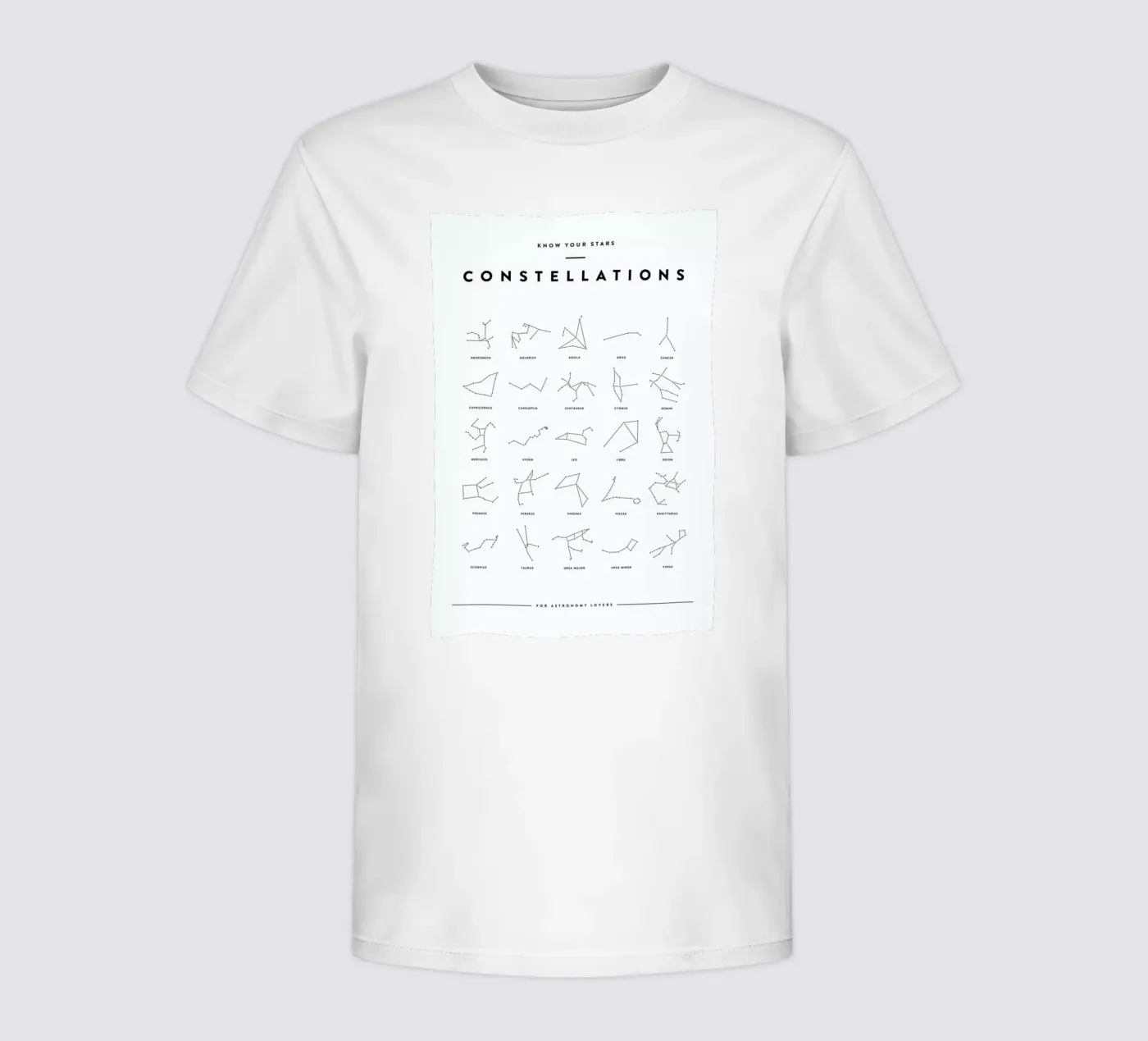 Constellation Chart t-shirt bambini da daylight design studio