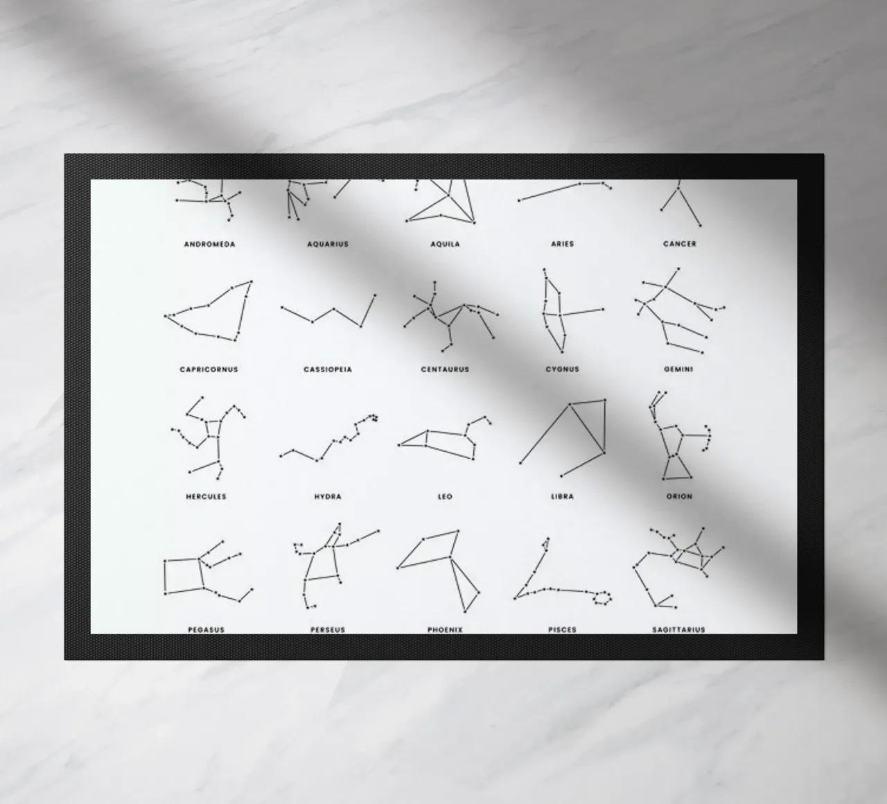 Constellation Chart zerbino da daylight design studio