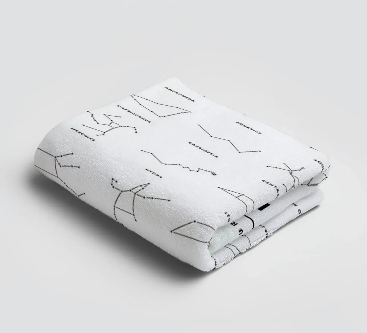 Constellation Chart asciugamano da bagno da daylight design studio
