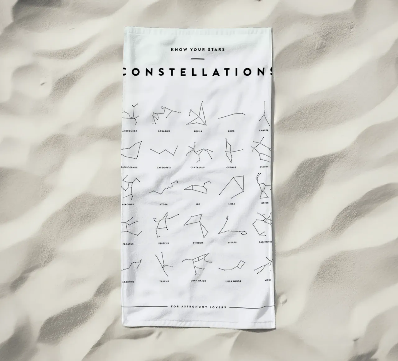 Constellation Chart telo mare da daylight design studio