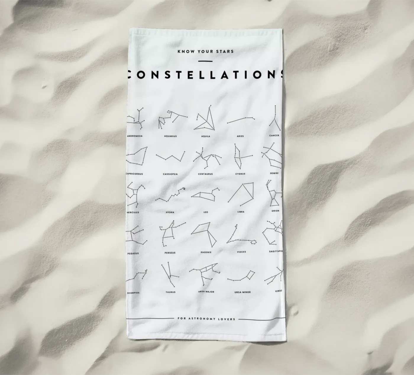 Constellation Chart telo mare da daylight design studio
