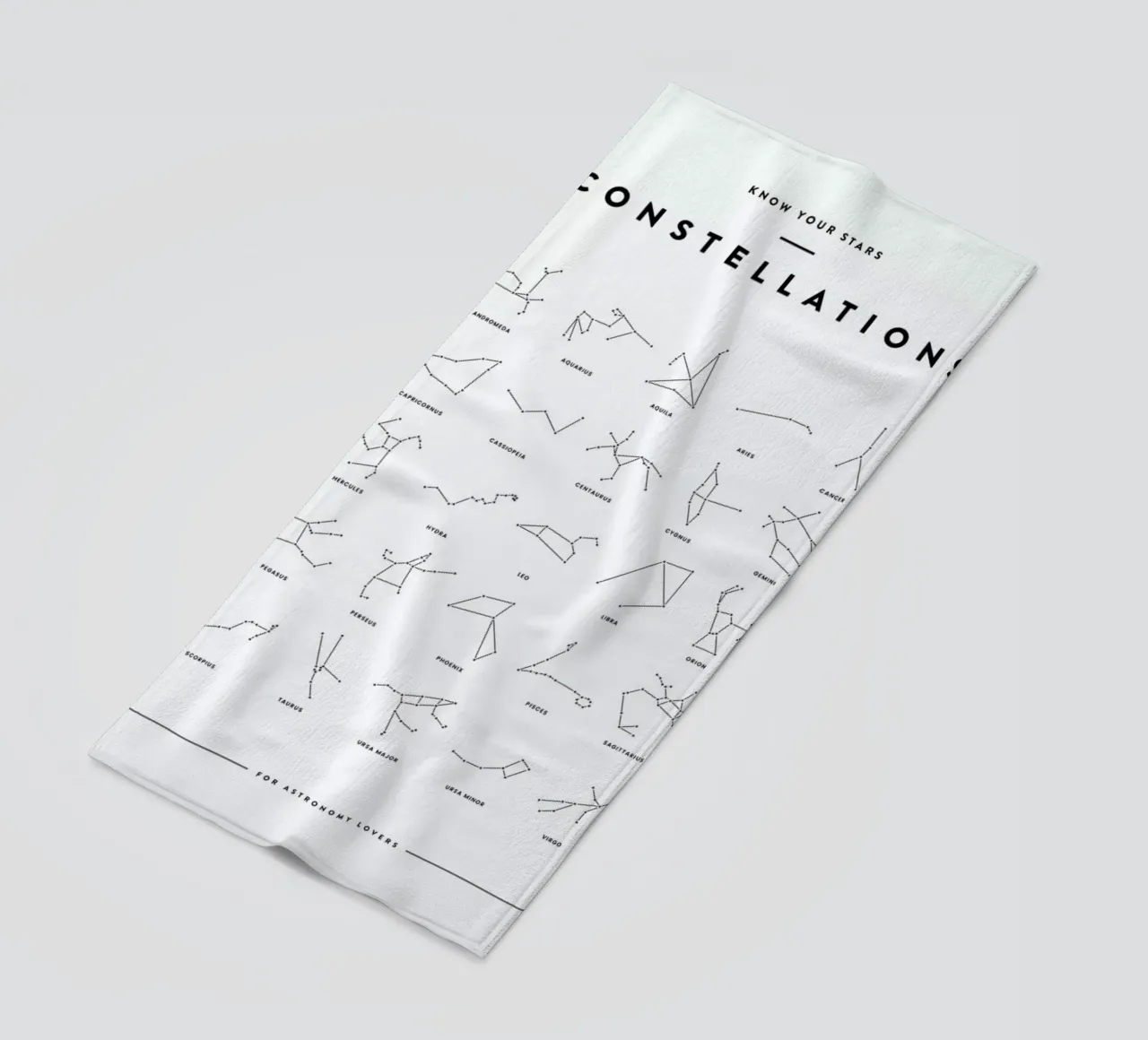 Constellation Chart telo mare da daylight design studio