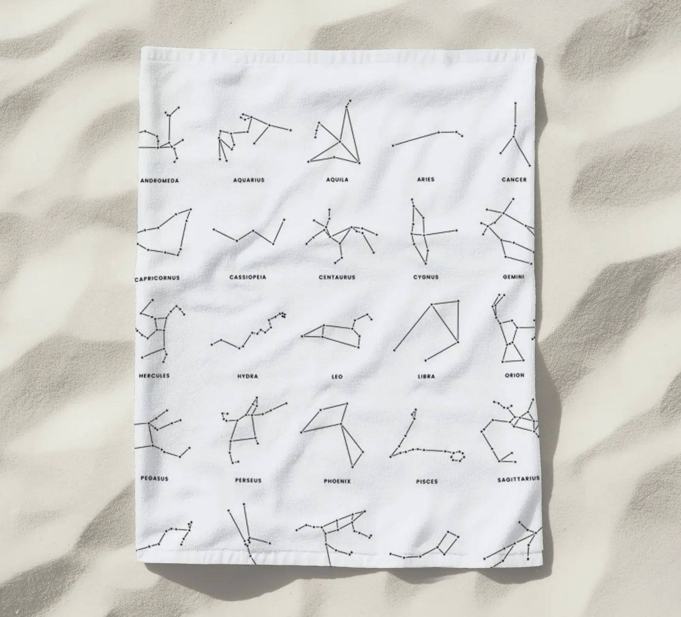 Constellation Chart telo mare da daylight design studio
