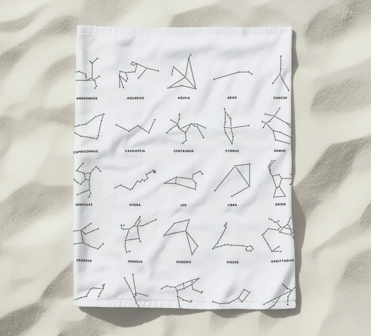 Constellation Chart telo mare da daylight design studio