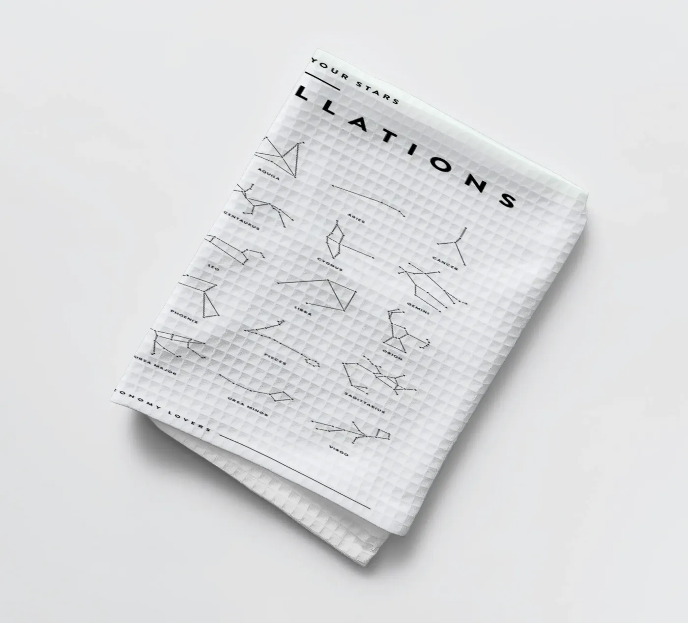 Constellation Chart torchon de daylight design studio