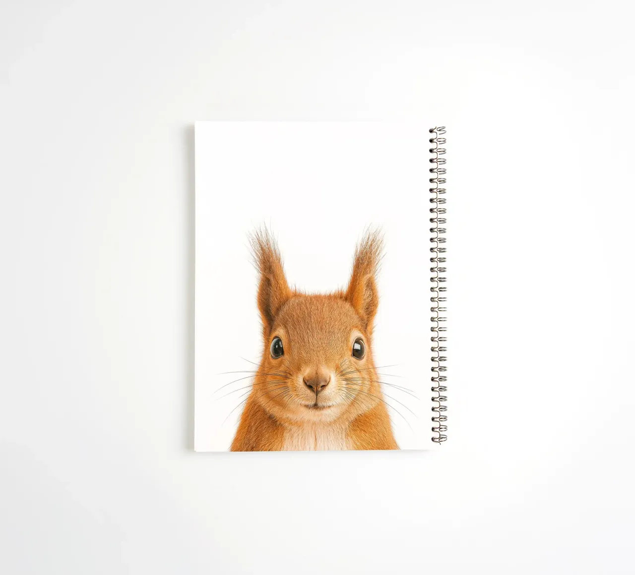Studio Critter No. 2 - Nuts About You spiral notebook by KidzStudio