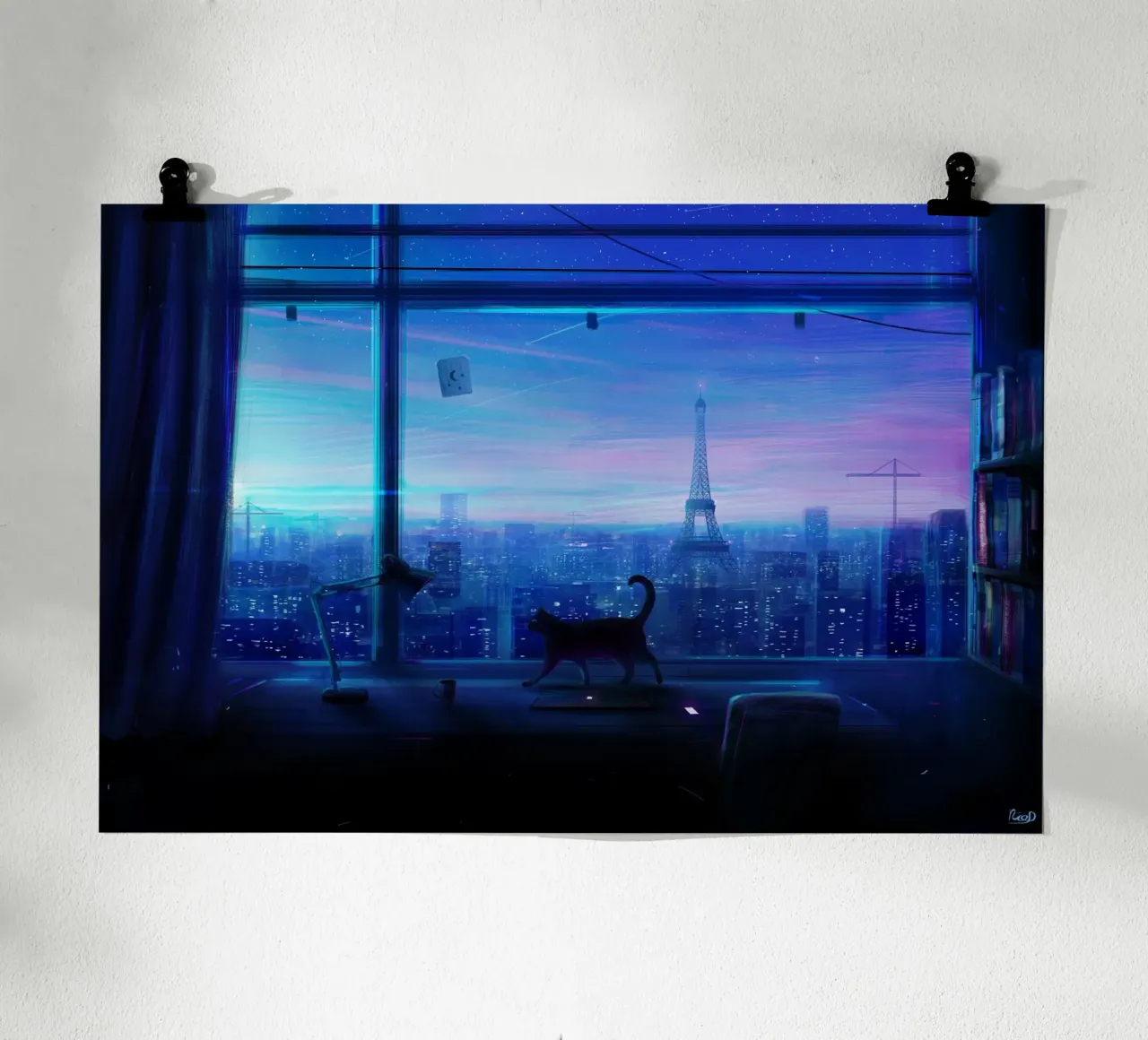 città natura 32 poster con telaio in plastica da Bttn