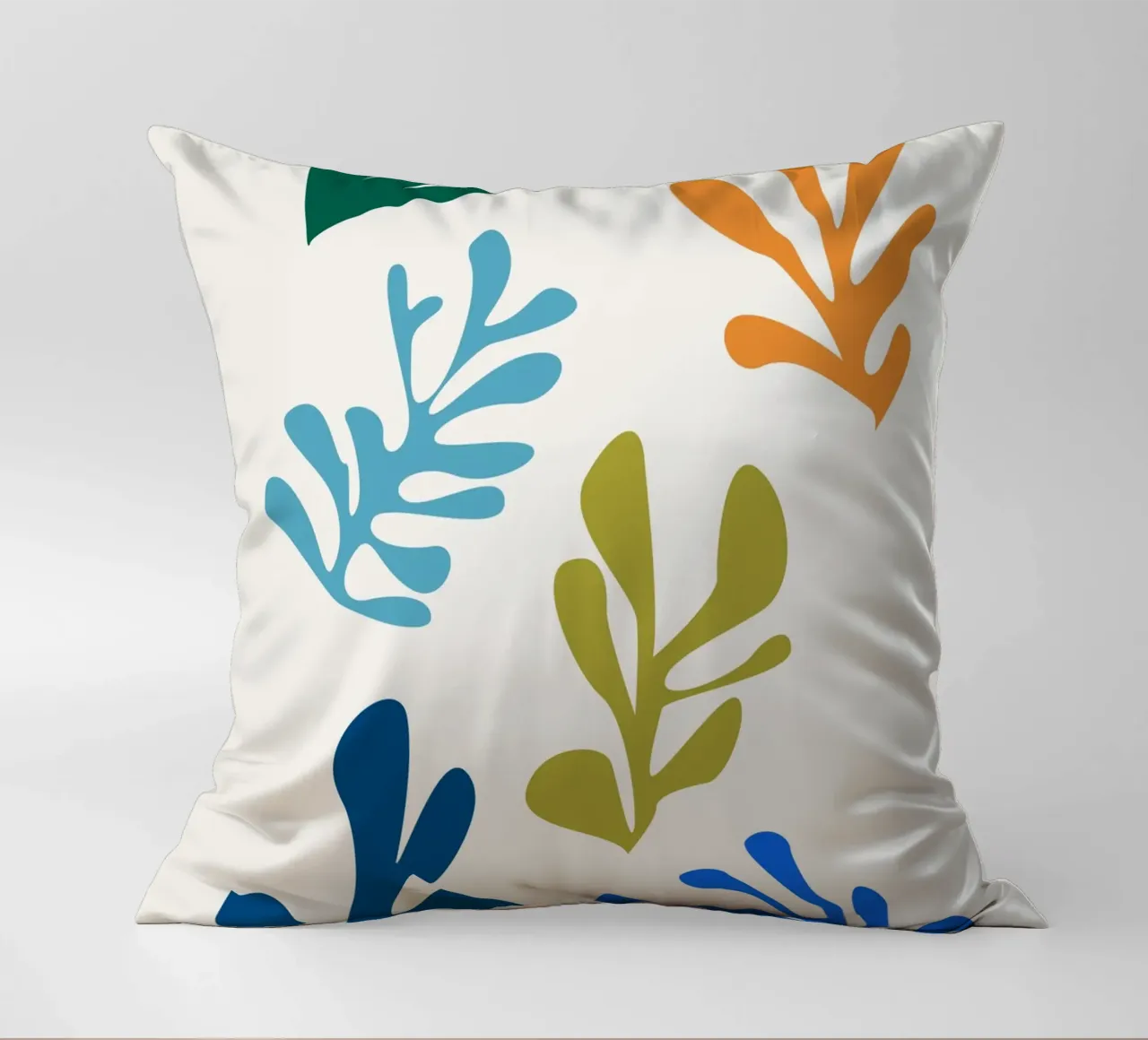 Low Tide decorative cushion by Rose Beck Art