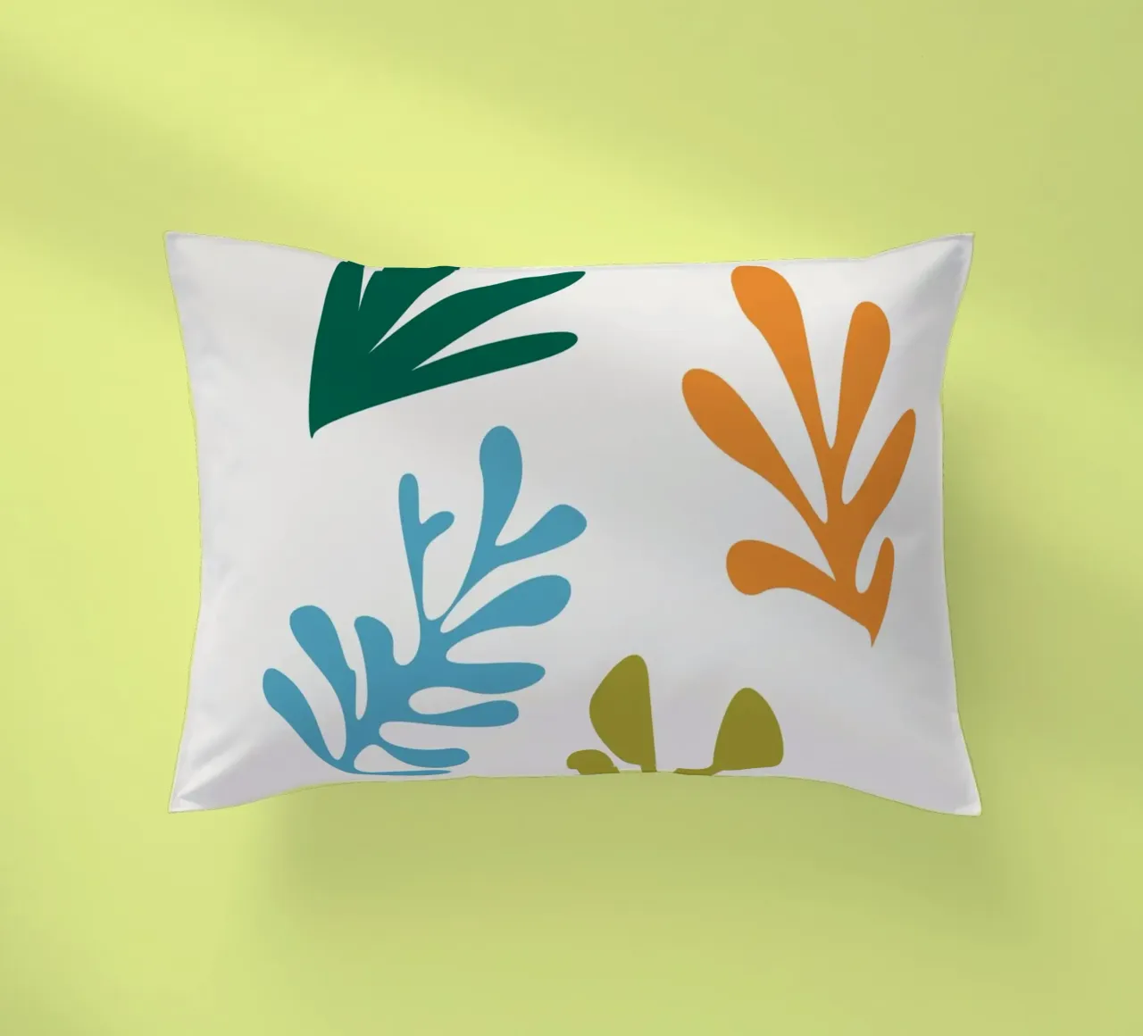 Low Tide decorative cushion by Rose Beck Art