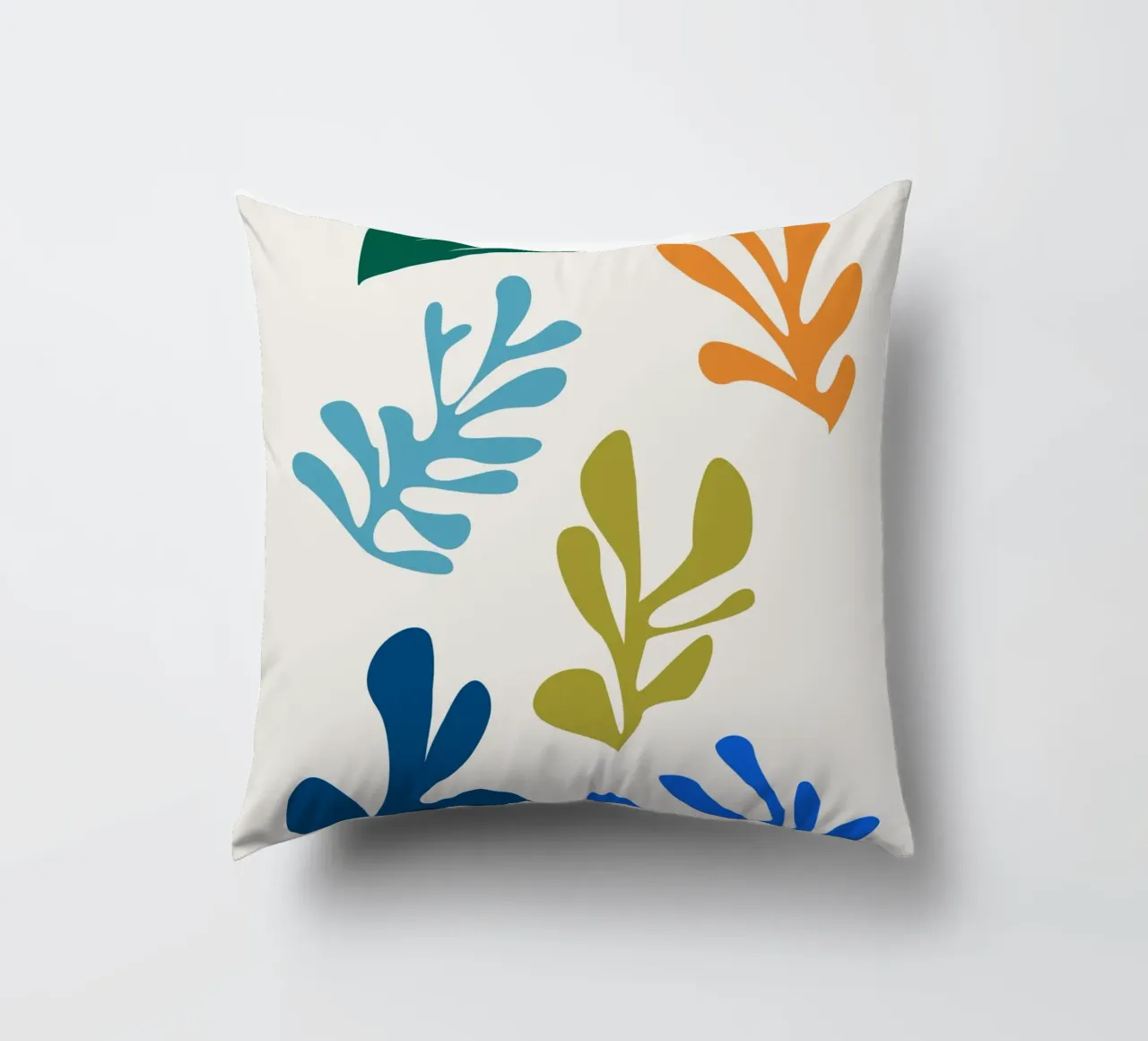 Low Tide decorative cushion by Rose Beck Art