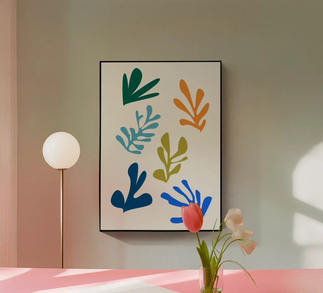 Marée basse plexiglas de Rose Beck Art