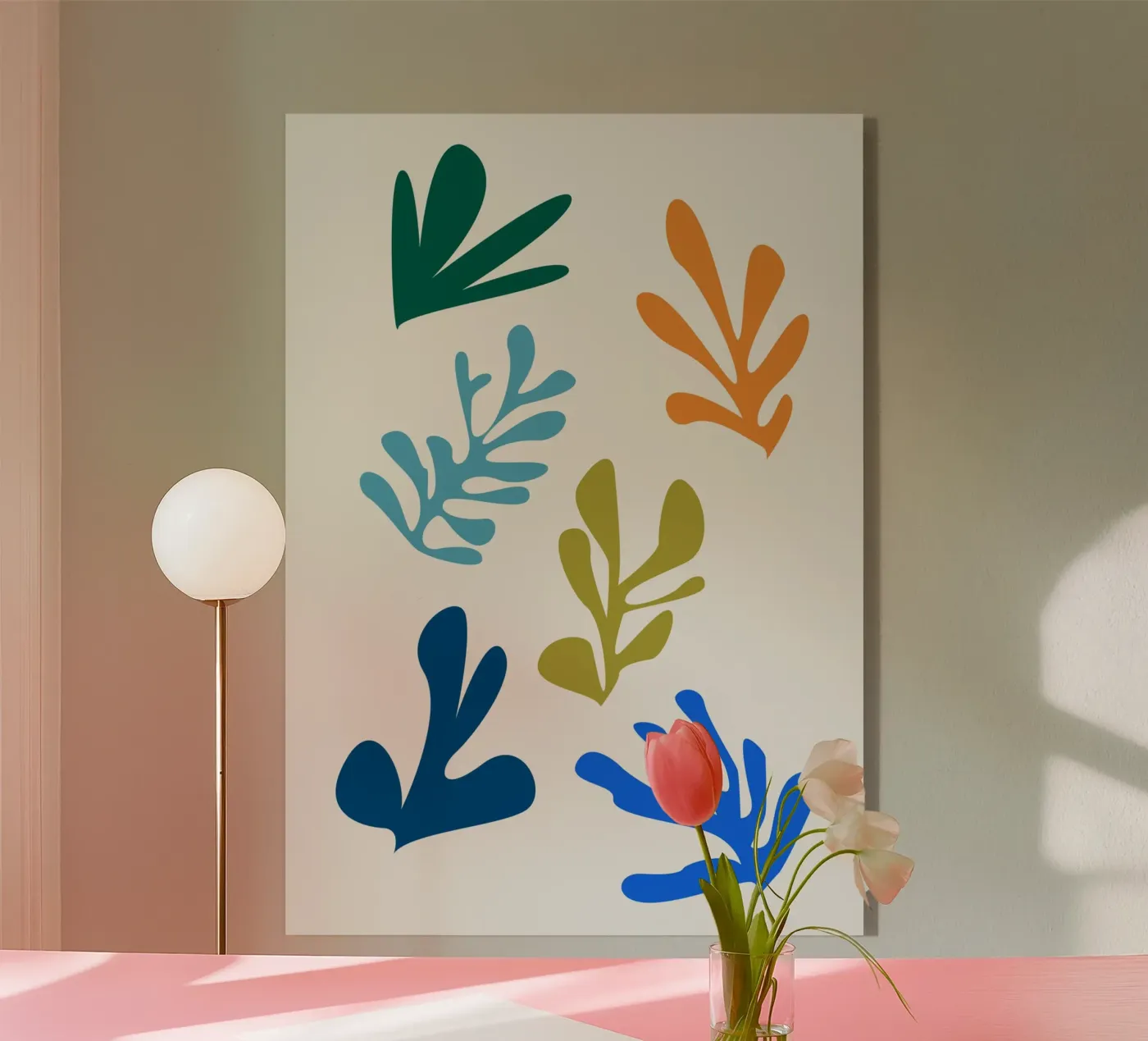 Low Tide acryl van Rose Beck Art