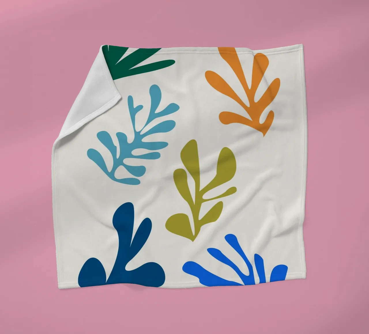 Laag tij fleecedeken van Rose Beck Art