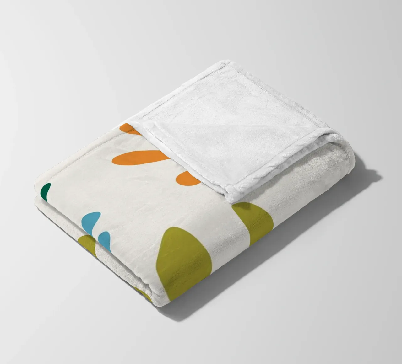 Laag tij fleecedeken van Rose Beck Art