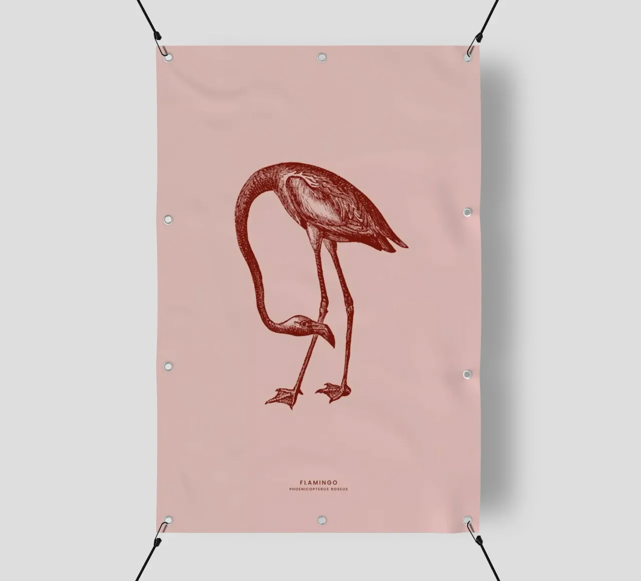 Flamingo II telo in pvc da Flora & Fauna