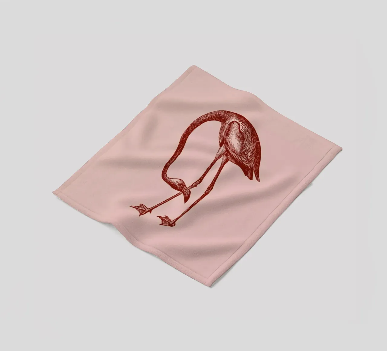 Flamingo II coperta in pile da Flora & Fauna