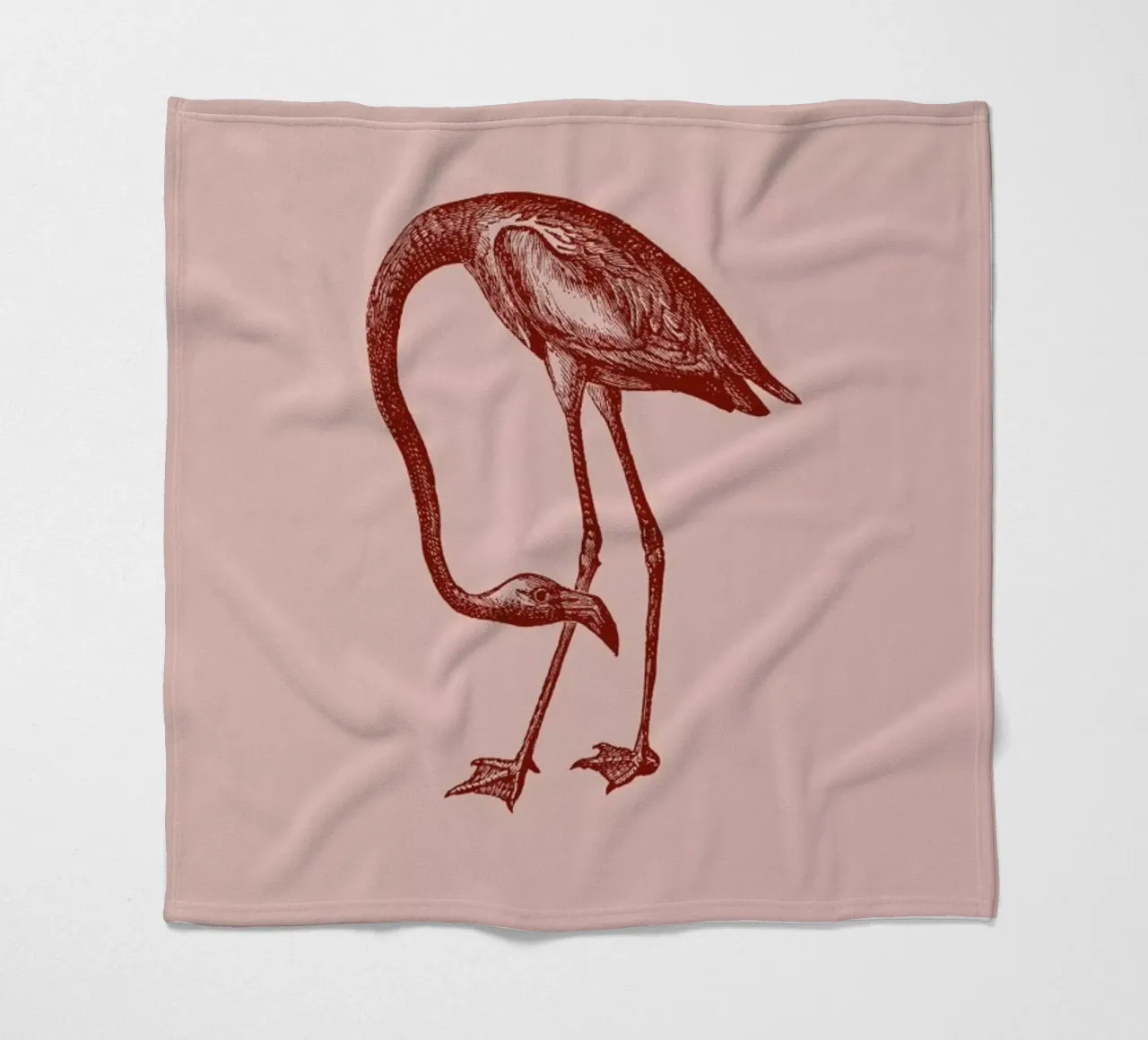 Flamingo II coperta in pile da Flora & Fauna