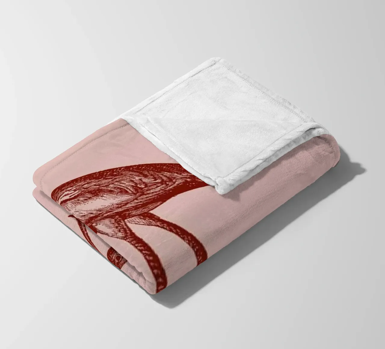 Flamingo II coperta in pile da Flora & Fauna