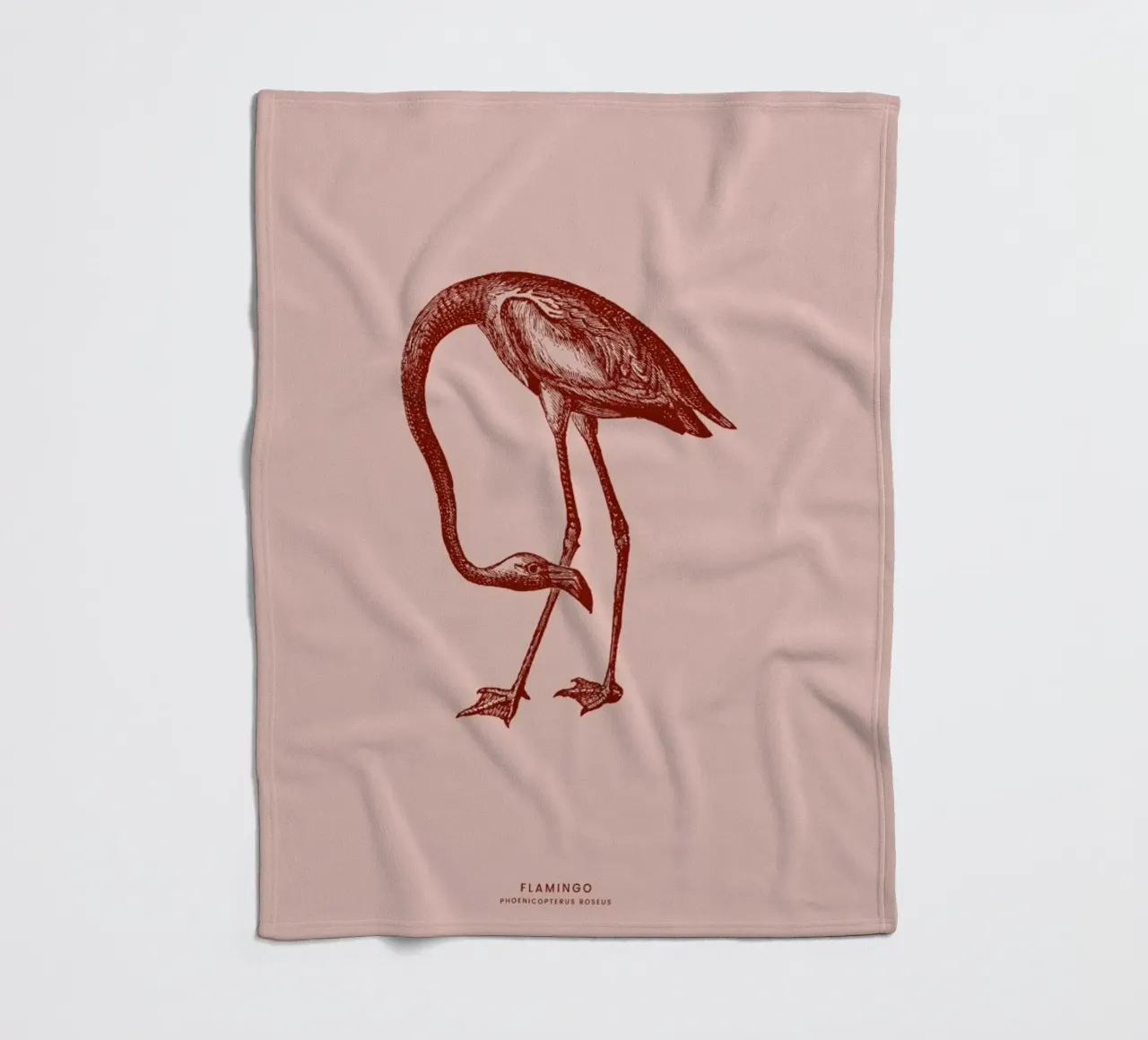 Flamingo II coperta in pile da Flora & Fauna