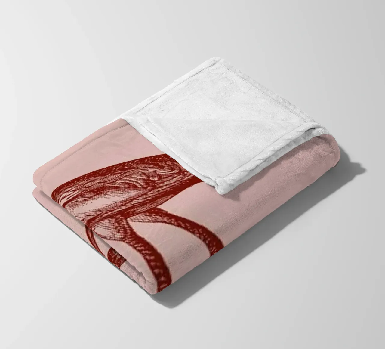 Flamingo II coperta in pile da Flora & Fauna
