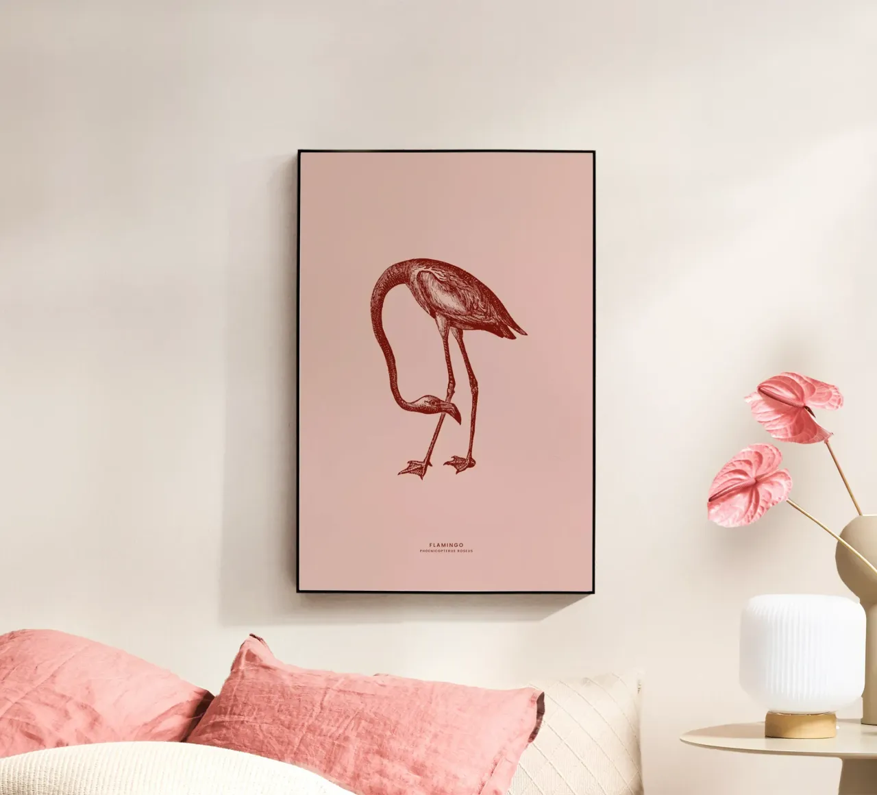 Flamingo II plexiglass da Flora & Fauna