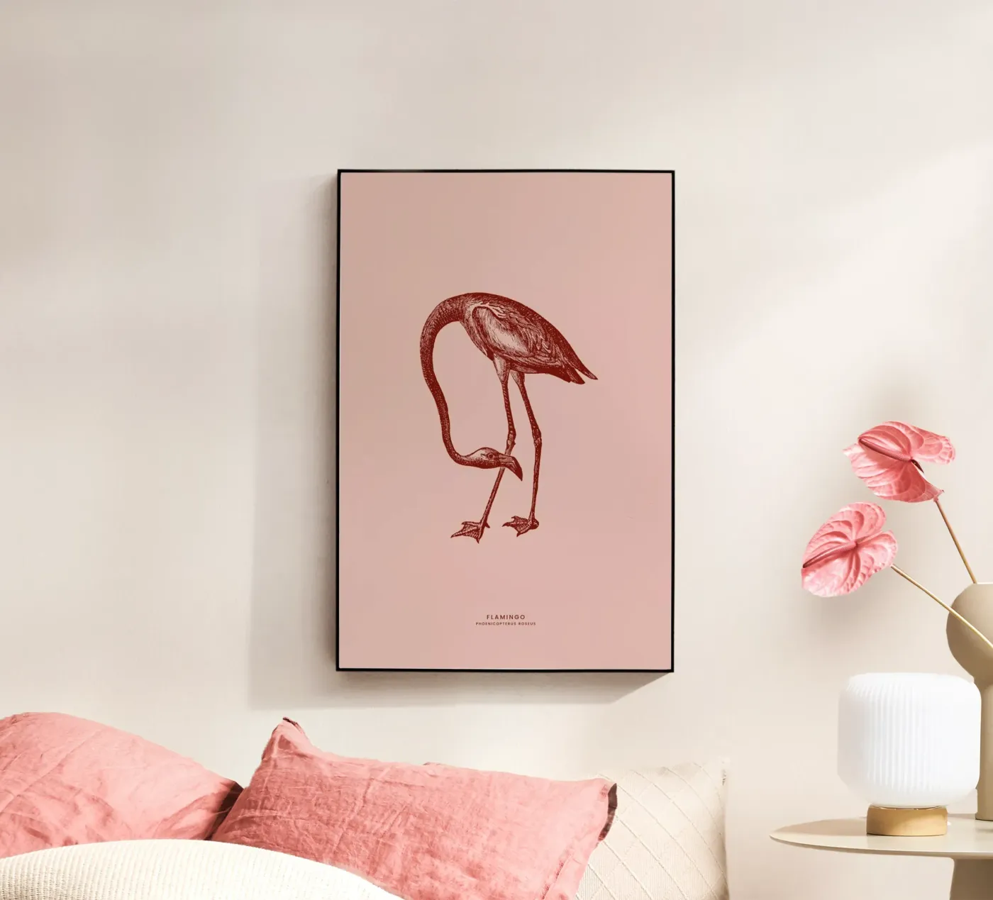 Flamingo II Acryl-Glas von Flora & Fauna