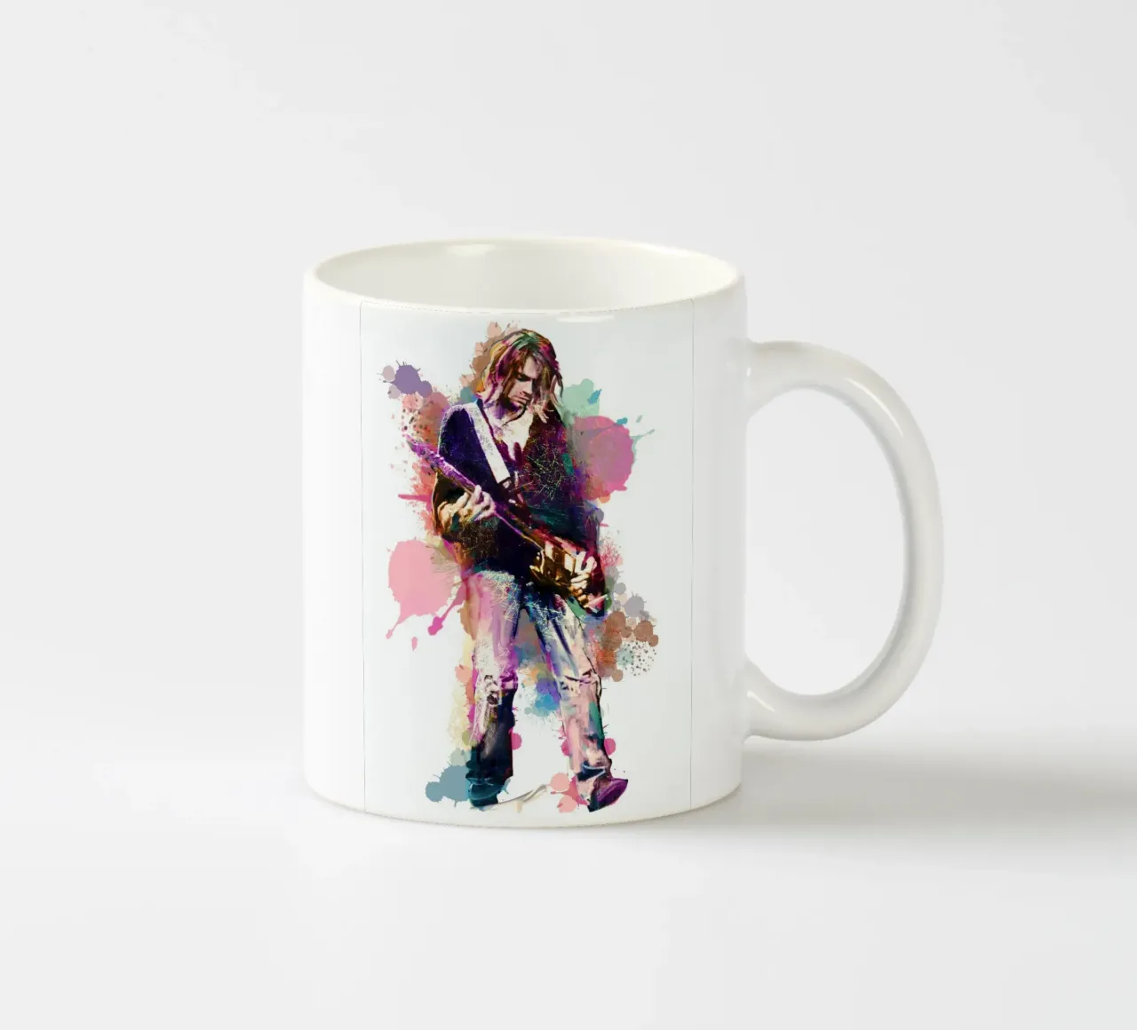 Kurt Cobain grunge tazza in ceramica da Hantamrata