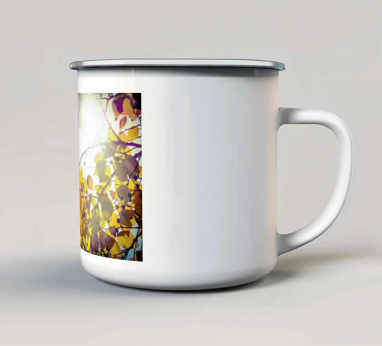 Winter Is Finally Here enamel mug by Tal Paz-Fridman