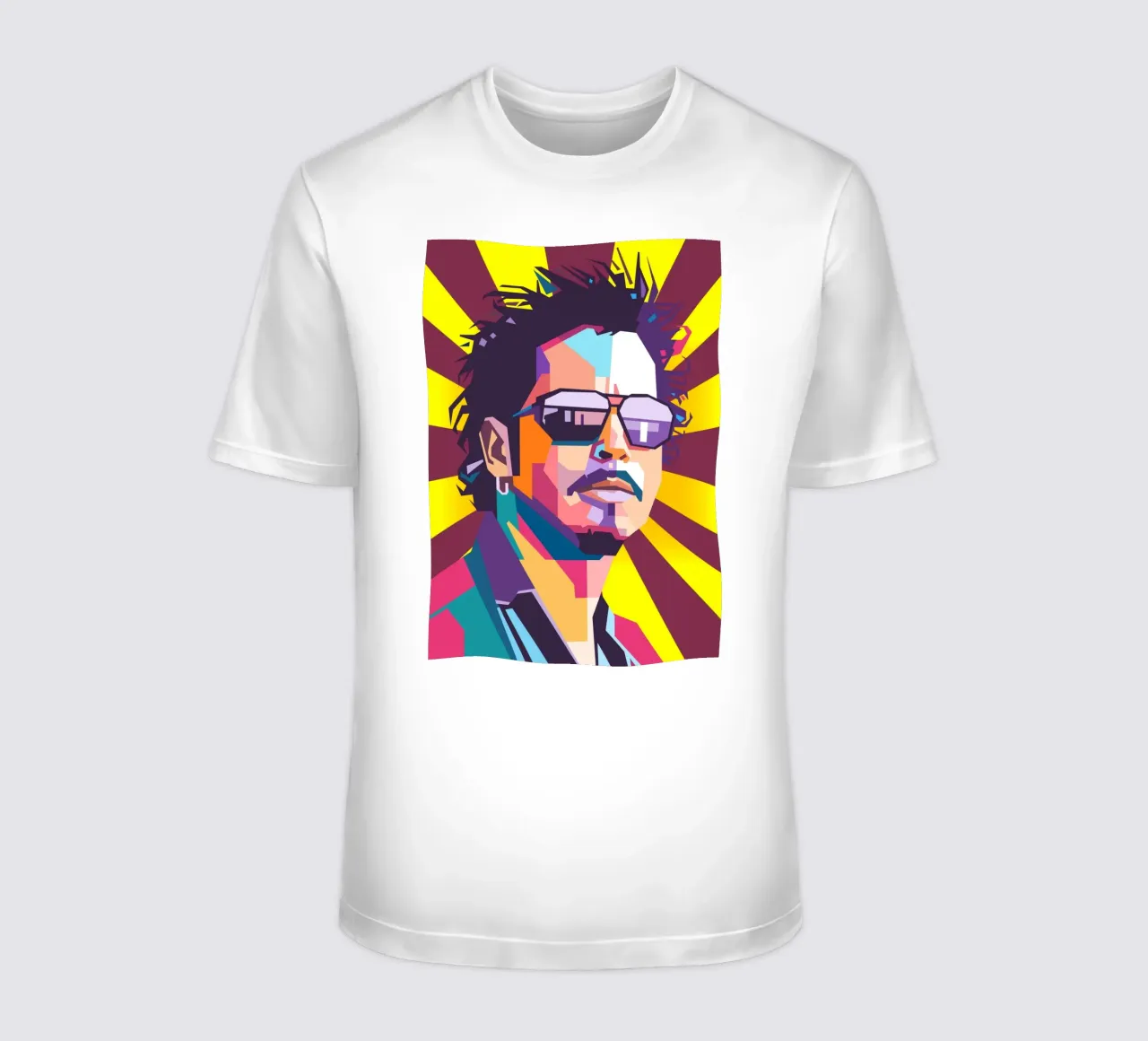 Chris Cornell WPAP arte t-shirt da Hantamrata