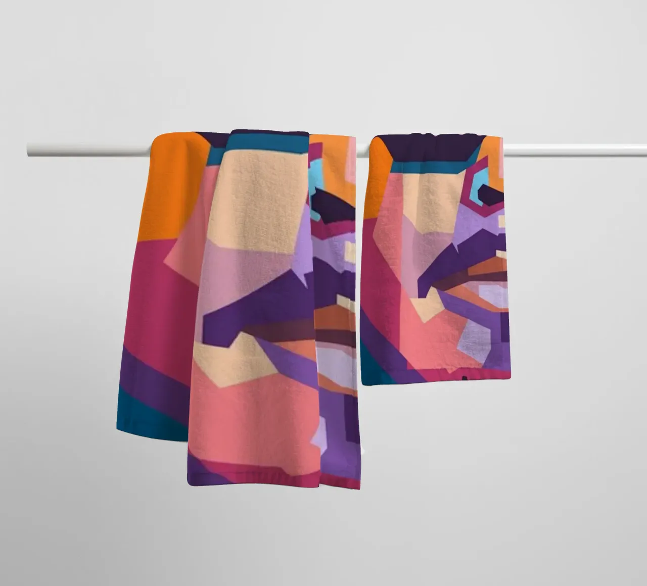 Chris Cornell WPAP art towel by Hantamrata
