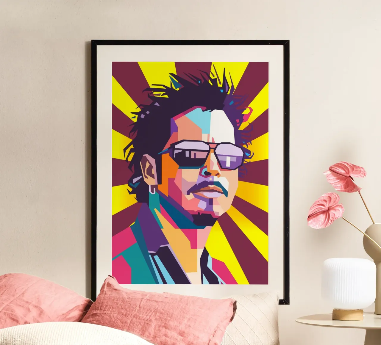 Chris Cornell WPAP-Kunst Hahnemühle von Hantamrata