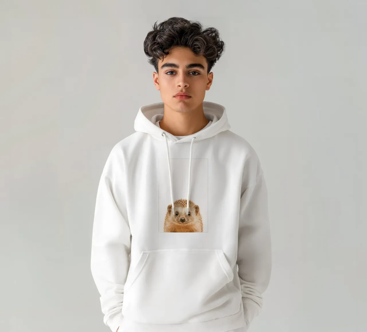Studio Critter No. 6 - Little Spikeface sudadera con capucha de KidzStudio