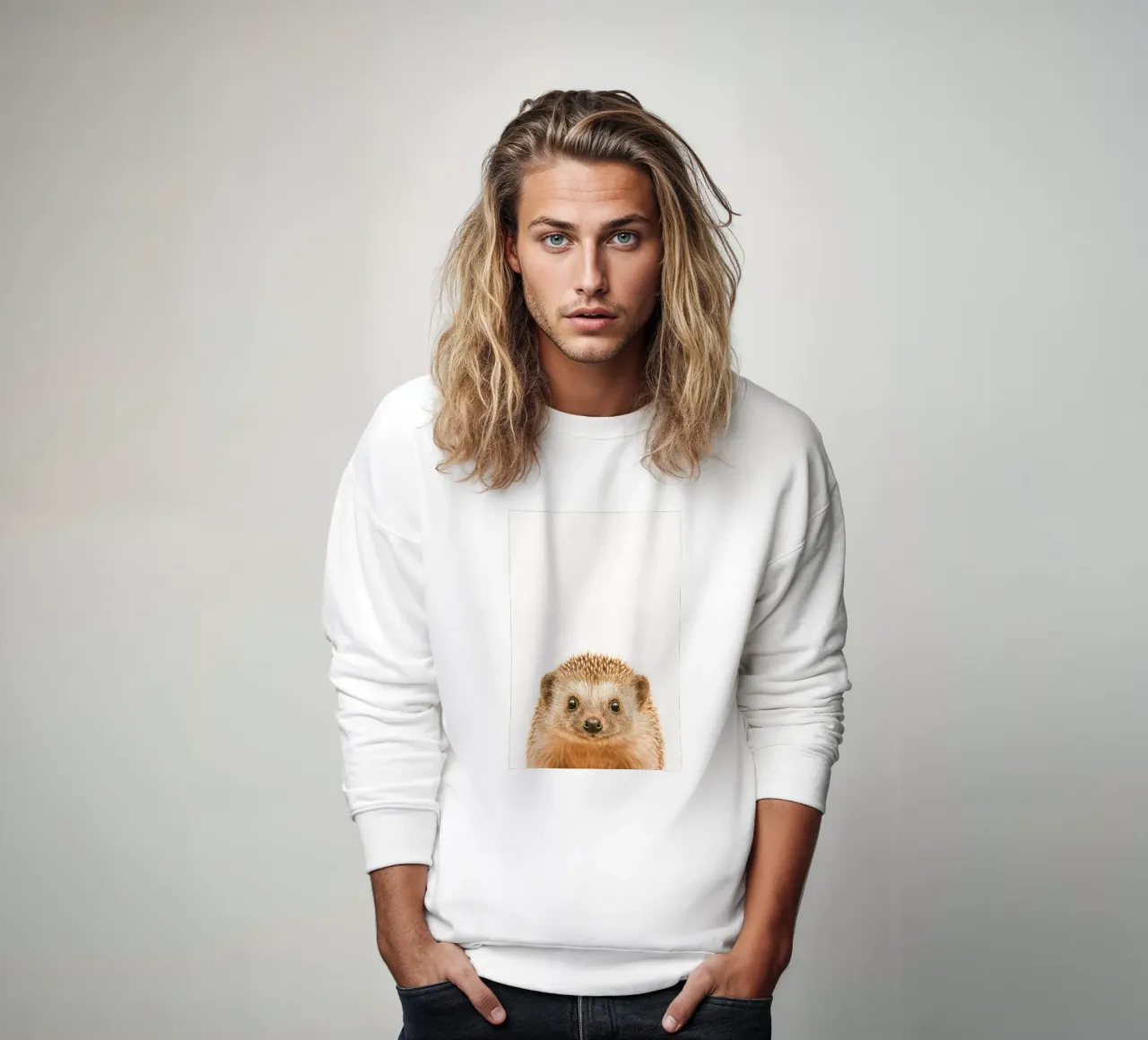 Studio Critter No. 6 - Little Spikeface sweatshirt van KidzStudio