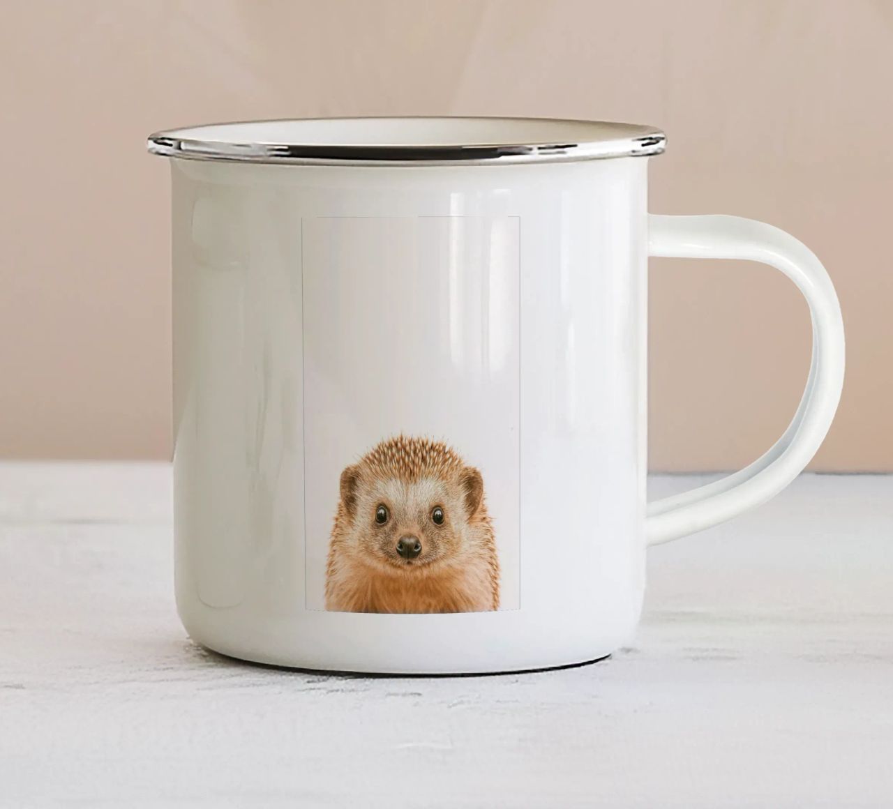 Studio Critter No. 6 - Little Spikeface tazza in smalto da KidzStudio