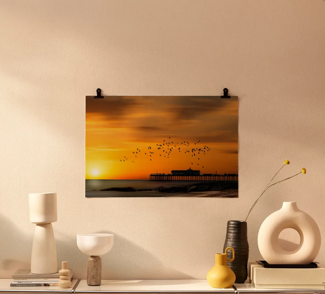 città natura 42 poster con telaio in plastica da Bttn