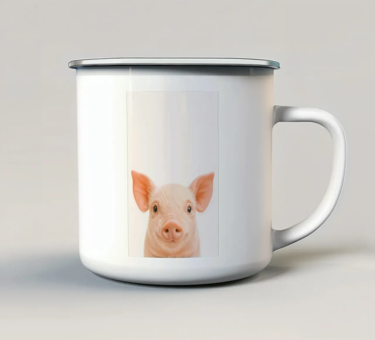 Studio Critter No. 8 - Pure Pink Cuteness tazza in smalto da KidzStudio